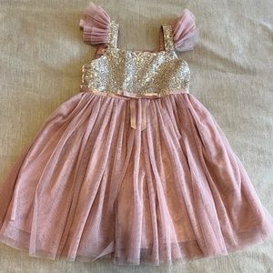 Popatu Pink Sequin Dress Size 3-6M